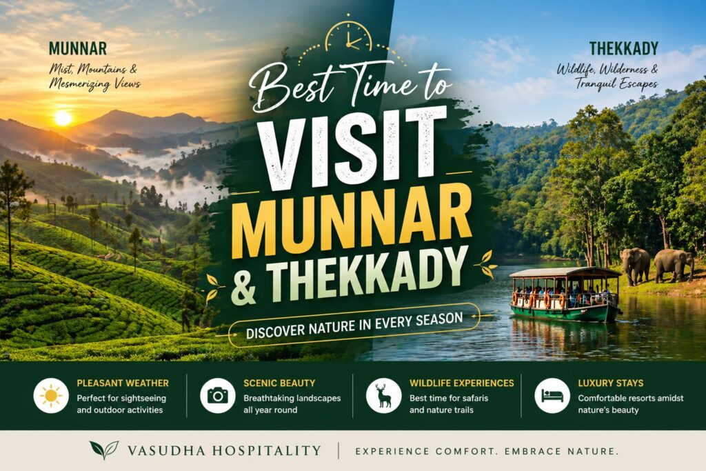 Munnar and Thekkady