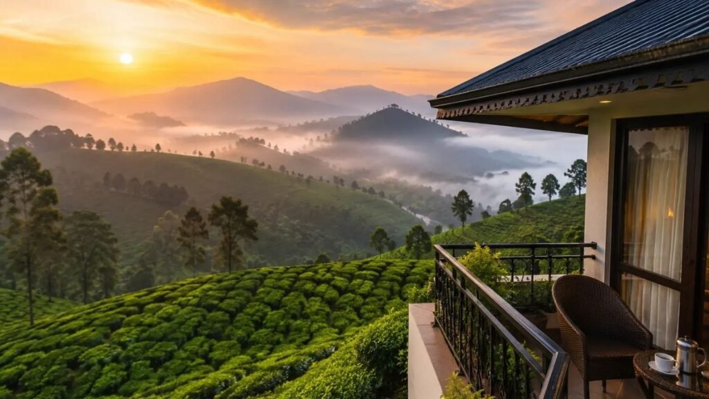 Best Places to Stay in Munnar Near Tea Plantations